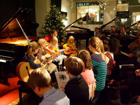Julekonsert Kolibri musikkskole