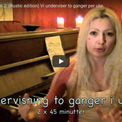 pianoundervisning 2 ganger i uka